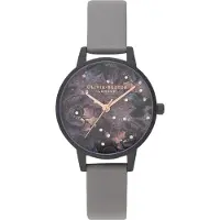 Olivia Burton OB16AD50 Damen-Armbanduhr, Edelstahl-Gehäuse
