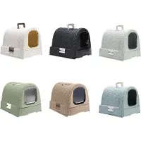 Curver Petlife Katzentoilette - Warm Grey