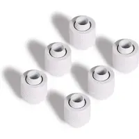 Alphacool ANS Eiszapfen 13/10mm Anschraubt??lle G1/4 - White Sixpack