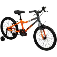 HUFFY Kinderfahrrad »HX Pro Racer«, Schwarz/ orange, 20 Zoll - blau