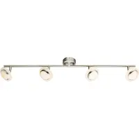 Globo Deckenleuchte LED Wohnzimmer Deckenlampe Deckenstrahler 4 Flammig 56125-4