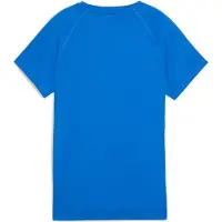 Puma W CROSS THE LINE TEE 3.0 - blau, Größe:L