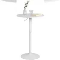 CLP Stehtisch Lamoni Holz HBT: 85x60x60 cm weiß/weiß