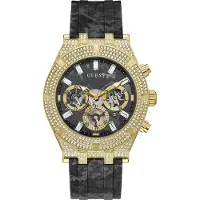 GUESS Herrenuhr GW0418G2 CYRKONIE grau