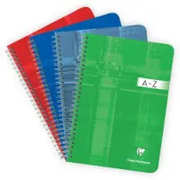 Clairefontaine Spiralheft mit Register A -Z