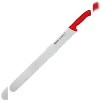 Pirge Ecco Dönermesser 50 cm Rot - Aufschnittmesser - Schärfstes Edelstahl Döner Langmesser - Fleischmesser - BBQ Messer - Ergonomisches Griff