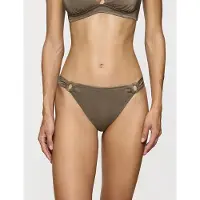 Triumph Bikini-Hose "Midnight Swim" in Khaki - 44
