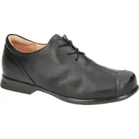 Think PENSA Damenschuhe - bequeme Schnür- Halbschuhe schwarz Elegant
