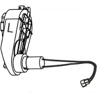 Jamara Getriebe Ride-on Lamborghini Urus 2,4GHz 12V links inkl. Motor