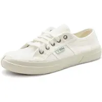 Natural world Blossom Uni Baumwolle Sneaker Weiß (Blanco), 901-505 - Gr. 44