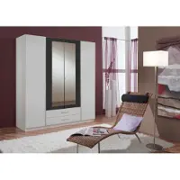 Wimex Schubkästenate Drehtürenkombischrank 180 cm 2Sp./Schubkästen