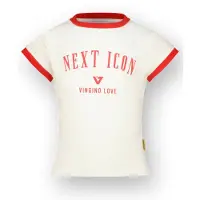 Vingino T-shirt Hely Mädchen Weiß 128