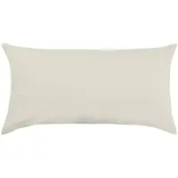 TRAUMSCHLAF Uni Mako-Satin Kissenbezüge 40x60 cm | ecru - beige