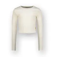 Vingino T-shirt Basic crop rib top Mädchen Weiß 128