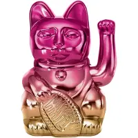 Donkey Winkekatze ¦ rosa/pink ¦ Kunststoff ¦ Maße (cm): B: 8,5 H: 15 T: 10.5