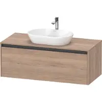 Duravit Ketho.2 Konsolenwaschtischunterbau, 1200x459x550mm, 1 Auszug, K24887055550000