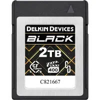 Delkin CFexpress 4.0 BLACK | Type B | R3700/W3220 (VPG400) 2TB