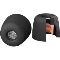 Sony EPNI1010XS 1 Paar schwarze geräuschisolierende Ersatz-Ohrstöpsel für WF1000XM5 - S