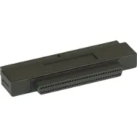 InLine SCSI III Adapter intern, 50pol Pfostenbuchse an 68pol mini SubD Buchse, SCSI III, Schwarz