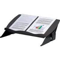 Fellowes Dokumentenhalter Easy Glide, neigbar, ergonomisch, schwarz/grau