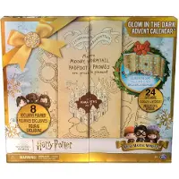 Spin Master Wizarding World Harry Potter "Die Karte des Rumtreibers" Adventskalender 2024 mit 8 exklusiven Figuren und weiteren Überraschungen, Box, Freistehend, Mehrfarbig