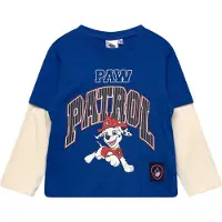 Ryhmä Hau Langärmliges T-Shirt, Blau, 116-122