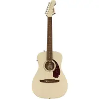 Fender Malibu Player Elektroakustisch Olympic White