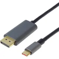 PremiumCord -Kabel USB-C auf DisplayPort DP1.4 8K@60Hz und 4k@120Hz 2m (ku31dp09)