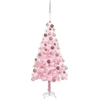 vidaXL Thore (mit LEDs und rose gold Kugeln)