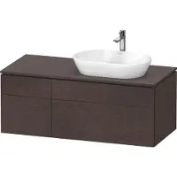 Duravit LC4874072720000 Konsolen-WTU wh L-Cube 550x1200x482mm