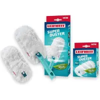 Leifheit Staubwedel SUPERDUSTER - der nachhaltige Staubmagnet mit Ersatzbezug