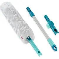 Leifheit Staubwedel SUPERDUSTER XL Pro Reach - der nachhaltige XL Staubmagnet mit Verlängerungsstiel
