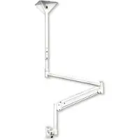 Edbak MSA01w-B, 38,1 cm (15"), 55,9 cm (22"), 10 kg, 75 x 75 mm, 100 x 100 mm, Weiß