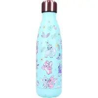 Disney Lilo and Stitch Trinkflasche 700ml Thirsty For More, Blau