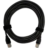 Gn Audio Jabra 4,57 m Kategorie 5e Netzwerkkabel für Netzwerkgerät, Videokonferenzsystem - Zweiter Anschluss: 1 x RJ-45 Network - Male - Schwarz