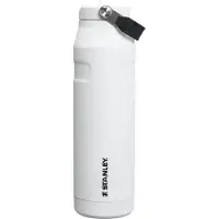 Stanley The AeroLight IceFlow Bottle Flip Straw 2.0 36oz, Chalk 10-12111-0267 Thermosflasche mit Trinkhalm, 1,06 L