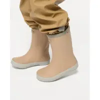 Viking x Kenza Gummistiefel, Dark Sand/Light Green, 22, Kindergummistiefel, Kinderstiefel, Gummistiefel kinder, Kids