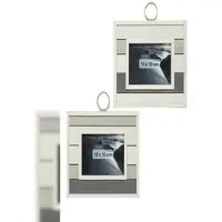 Boltze Bilderrahmen West 2sort B.24 cm Holz grau Stückpreis