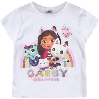 Gabby's Dollhouse T-Shirt, Weiß, 98-104