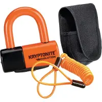 Kryptonite Verschluss EVOLUTION SERIE 4 DISC LOCK 4.8x5.4cm Orange Premium Pack