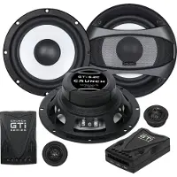 Crunch 2-Wege Komponentensystem 16,5 cm 165 mm Kompo-System GTI6.2C