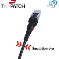 PatchSee ThinPATCH - Patch-Kabel - RJ-45 (M)