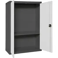 Simon Rack Aktenschrank, Mehrzweckschrank, Stahl-Aufbewahrungsschrank, 1 Ebenen, Doppeltüren, Schloss - Simonlocker