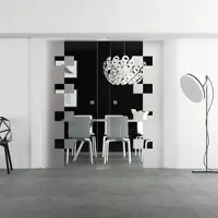 Levidor Doppelglasschiebetür Komplettset 2x 65 x 205 cm Wolfsburg Aluminium mit Griffmuscheln