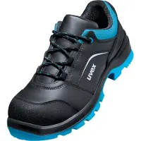 Uvex 2 xenova Halbschuh S3 SRC, Gr. 45, schwarz/blau