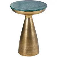 Invicta Beistelltisch 40cm Marmor Gold Design Tisch Modern Wohnzimmer JETZT KAUFEN