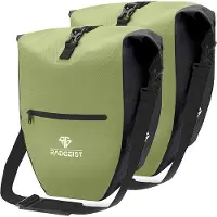 RADGEIST Fahrradtasche für Fahrradträger - Fahrradtasche für Fahrradträger - Fahrradtasche wasserdicht & Umhängetasche - Fahrradtasche mit Reflektoren