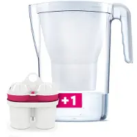 BWT Vida, Pitcher-Wasserfilter, 2,6 l, Transparent, Weiß