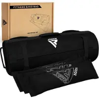 RDX Sports Gewichtssack für Fitness Krafttraining, Ungefüllten Power Bag mit 8 Griffe, Core Sandbag Gewichtete, 2-90 KG Sandsack Ideal für Viele Functional Training Running Rucking Strongman Lifting Workout