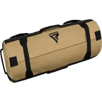 RDX Sports Gewichtssack für Fitness Krafttraining, Ungefüllten Power Bag mit 8 Griffe, Core Sandbag Gewichtete, 2-90 KG Sandsack Ideal für Viele Functional Training Running Rucking Strongman Lifting Workout